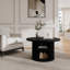 Table basse l 35,4 po avec rangement, table de salon Mid-Century moderne-1647402135-1647402134