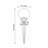 Luna 1-Light Outdoor Garden Stake Light