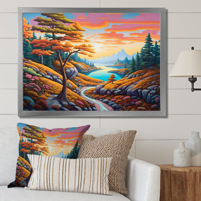 Mountain View Dreams sur impression sur toile