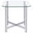 Chrome 3-piece Coffee Table Set