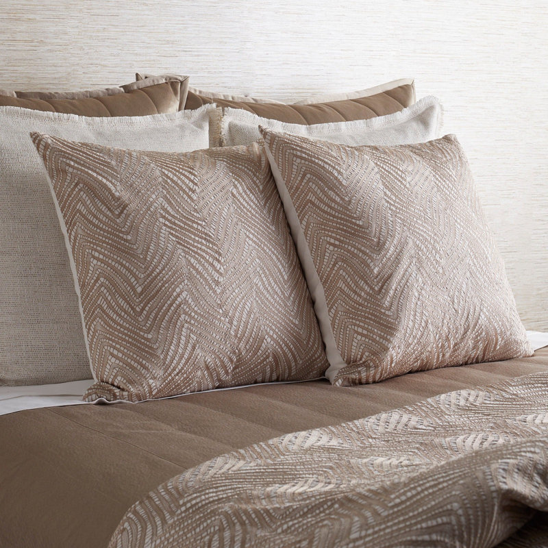 The Met x Ann Gish Retortoli Pillow, Taupe
