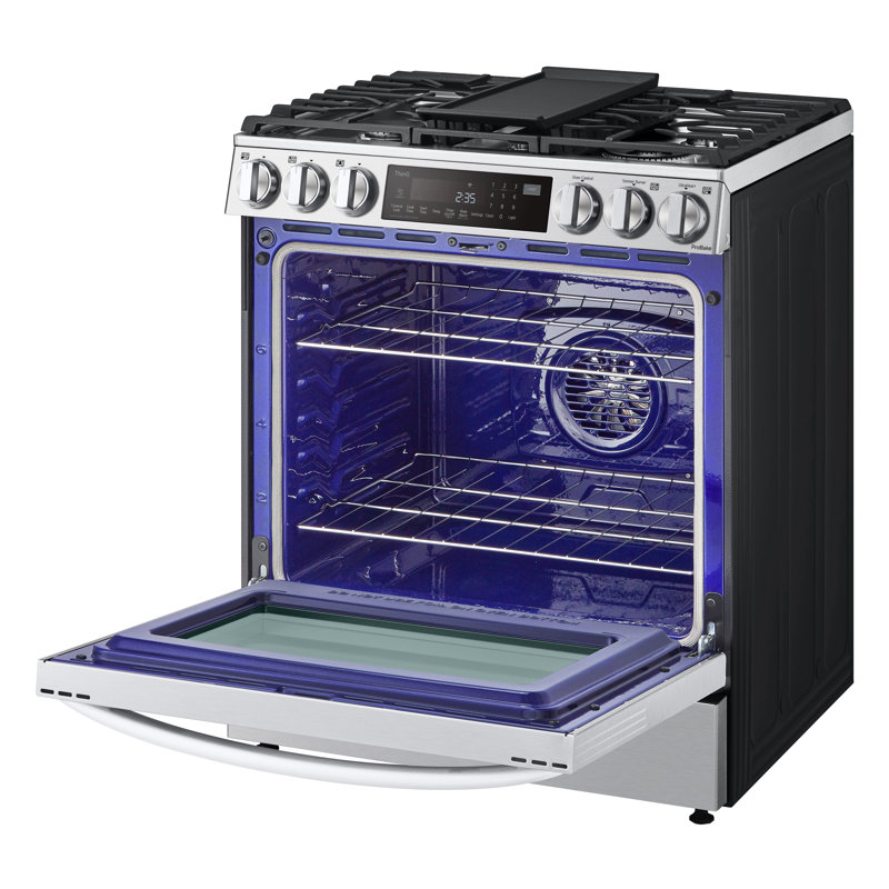 6.3 cu. ft. Stainless Steel Smart Dual Fuel Convection Range with Warming Drawer