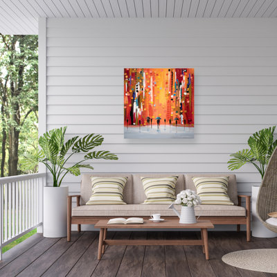 Ekaterina Ermilkina  Hot Rainy Sunset Outdoor  Canvas