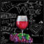 Ophelia & Co. Knold, Donna, art sur toile tendue sous le titre: Wine Toasts IV