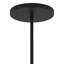 Luminaire suspendu 24 po à DEL noir intégré