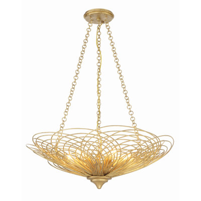 Ethin 6 - Light Dimmable Globe Chandelier