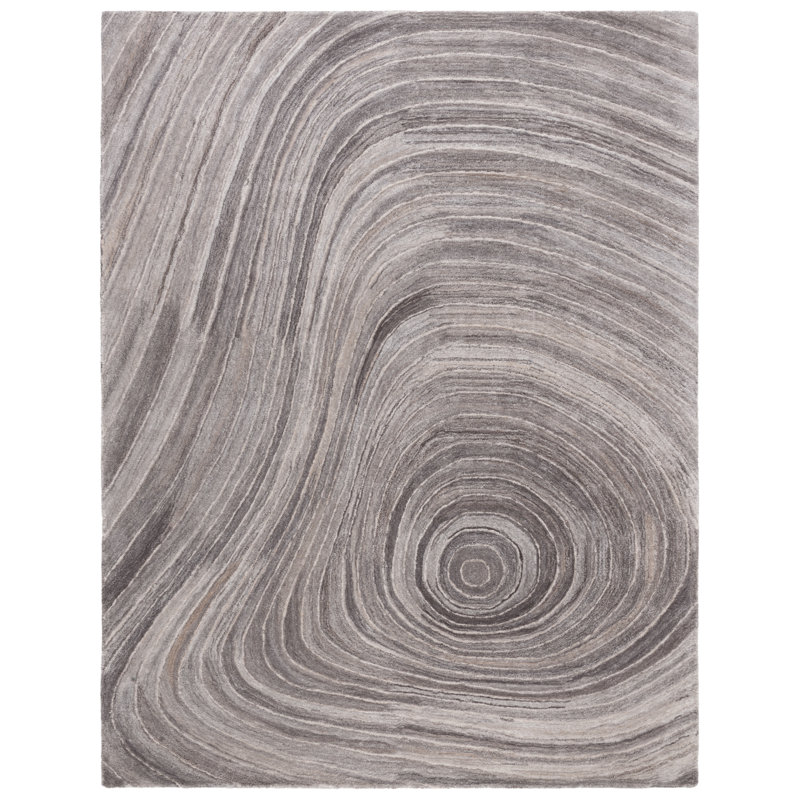 Jeaneen Hand Tufted Performance Abstract Rug, Rectangle 8' x 10'