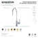 Kingston Brass Concord Single-Handle 1-Hole Deck Mount Water Filtration Faucet