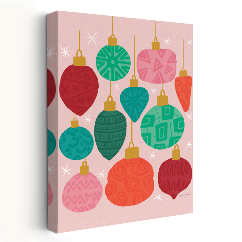 Winter Fun II - Blue Christmas Christmas Decorations Art génial, H 60 po x l 40 po