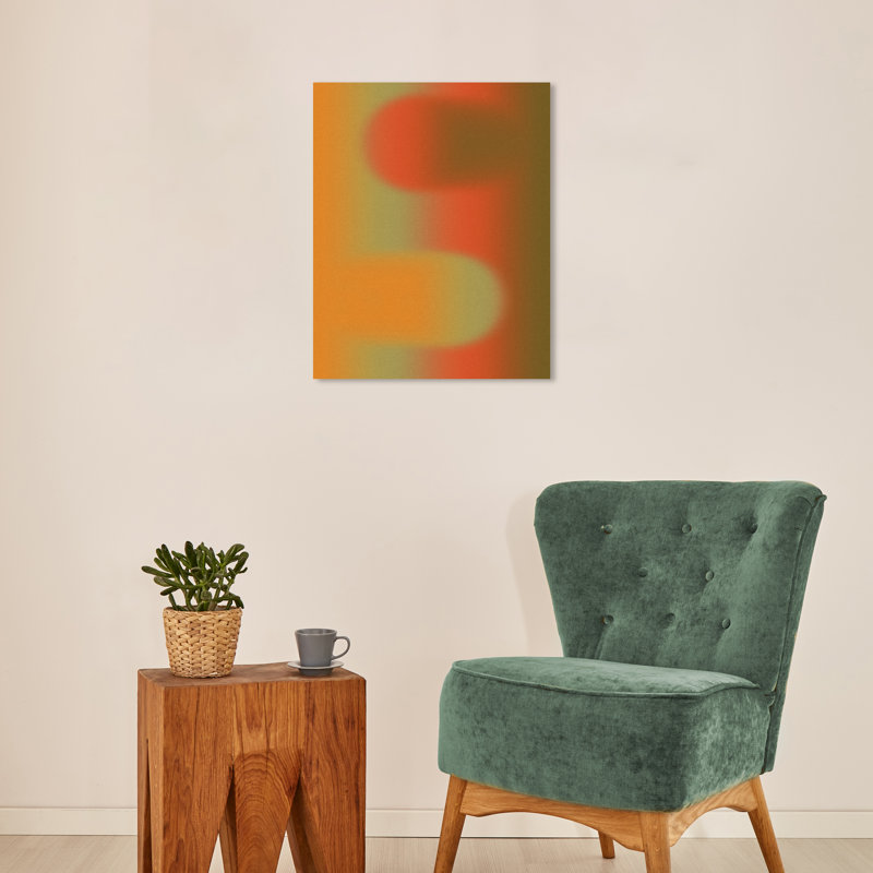 Lignes et cercles ondulés, H 24 po x l 16 po x P 0,8 po