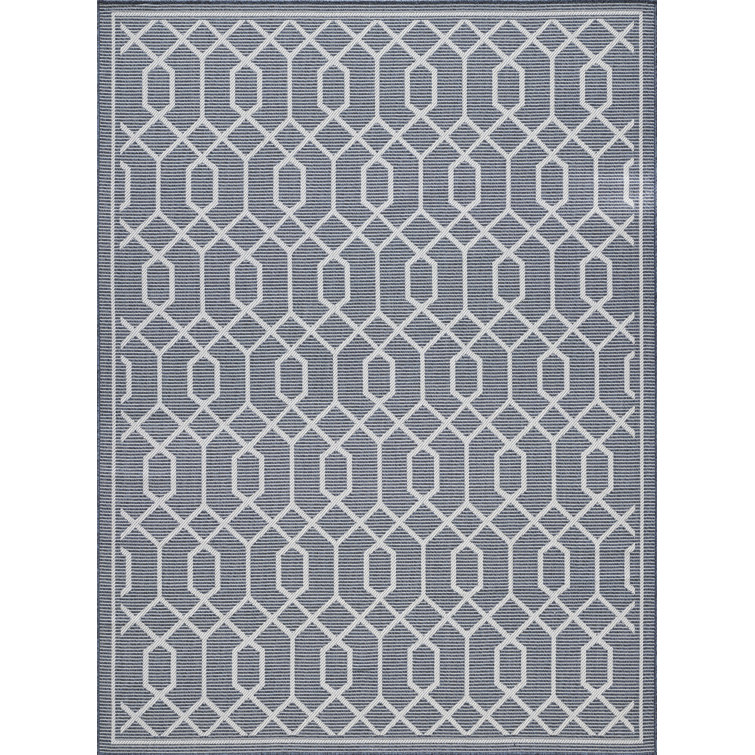 Annie-Jane Geometric Indoor / Outdoor Rug