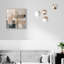 Boxed in Ebony I High-Gloss Frameless Acrylic Glass Wall Art Abstract Print by Oliver Gal, Ready to Hang, 12 x 12-1294330525-1294330538