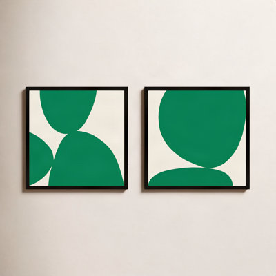 Green Ink. Set Of 2 by Lee Lessem