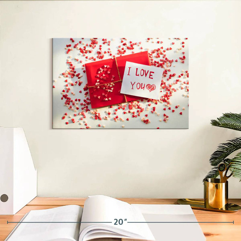 Hardie «I Love You Présent», H 8 po x l 12 po