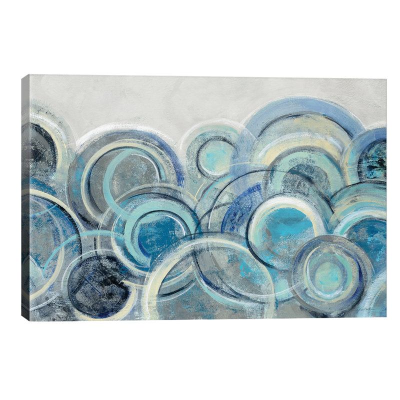 Variation by Silvia Vassileva - Wrapped Canvas Painting, 30.48 cm H x 45.72 cm W