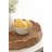 Scalloped Round Rattan Tray