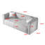 Canapé touffeté en velours 80,06 po Ber