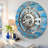 Wall Clock 36" Oversized for Living Room decor with Real Moving Gears England Collection-107103021
