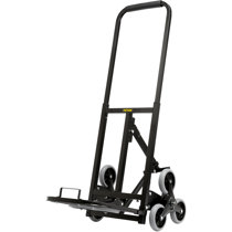 Fully Assembled Senior Convertible Hand Truck - Heavy Duty Loads 1,000 lbs.  Aluminum Moving Dolly Converts from Hand Truck to Platform Push Cart in