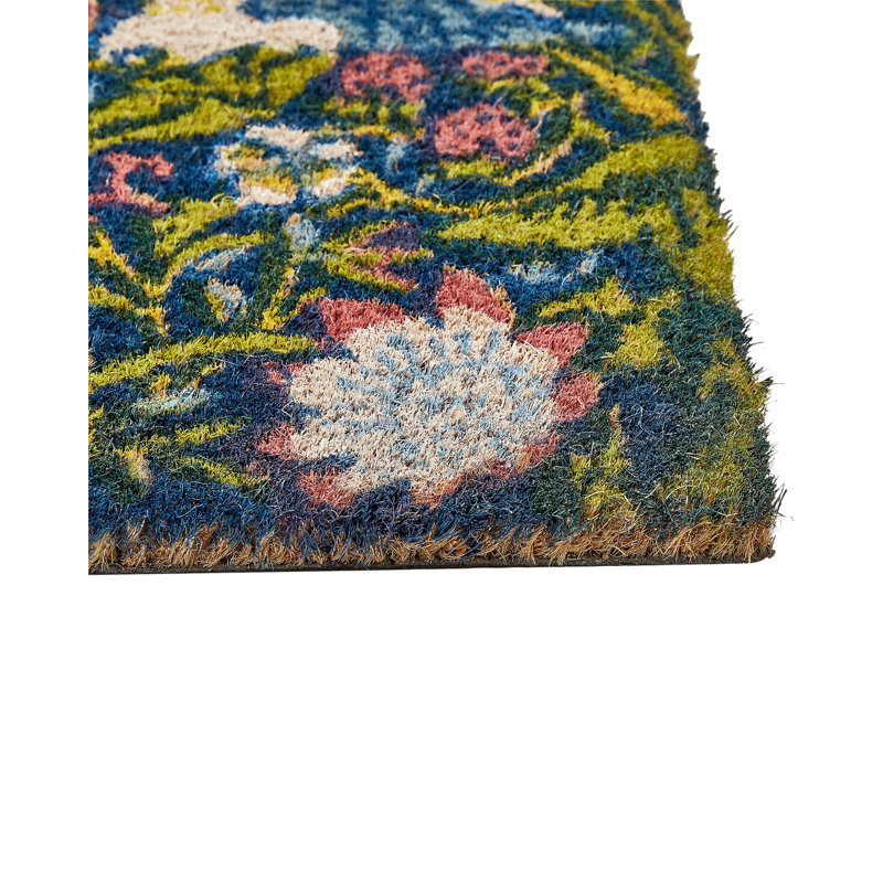 Mcdaniel Non-Slip Floral Indoor / Outdoor Doormat