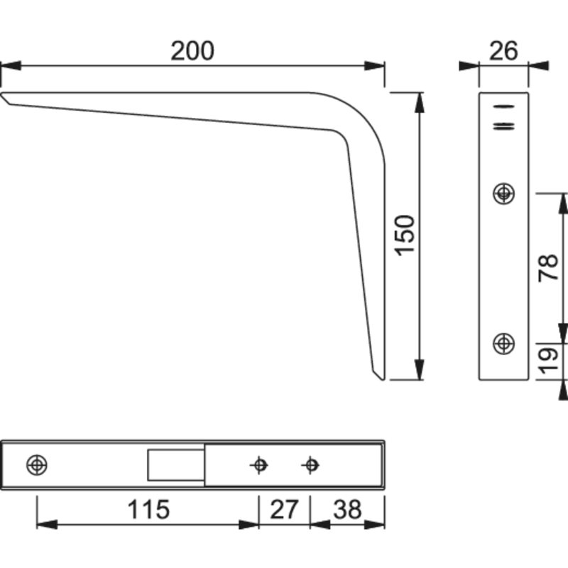 Amareion Standard Bracket