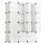 12 Pair Stackable Shoe Storage Cabinet