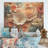 Blue And White Coral Underwater Bouquet - Coastal Coral Under Water Wood Wall Art On Natural Pine Wood-449372694