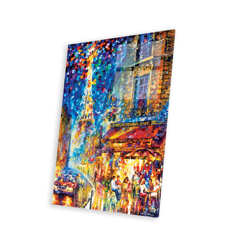 " Paris - Recruitement Café " by Leonid Afremov