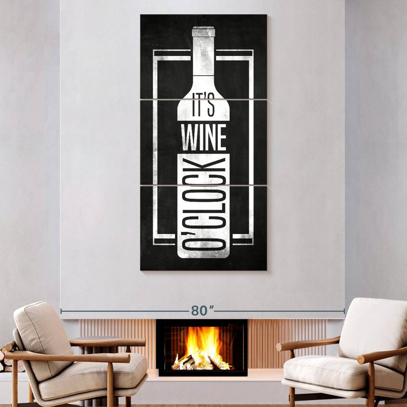 Wine Wine, H 80 po x l 39 po