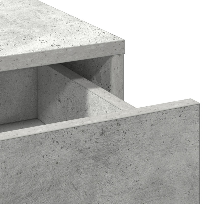 40cm Sideboard, Concrete Grey