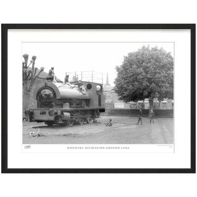Daventry, Recreation Ground C1965 1 Piece Single Picture Frame Wall Art