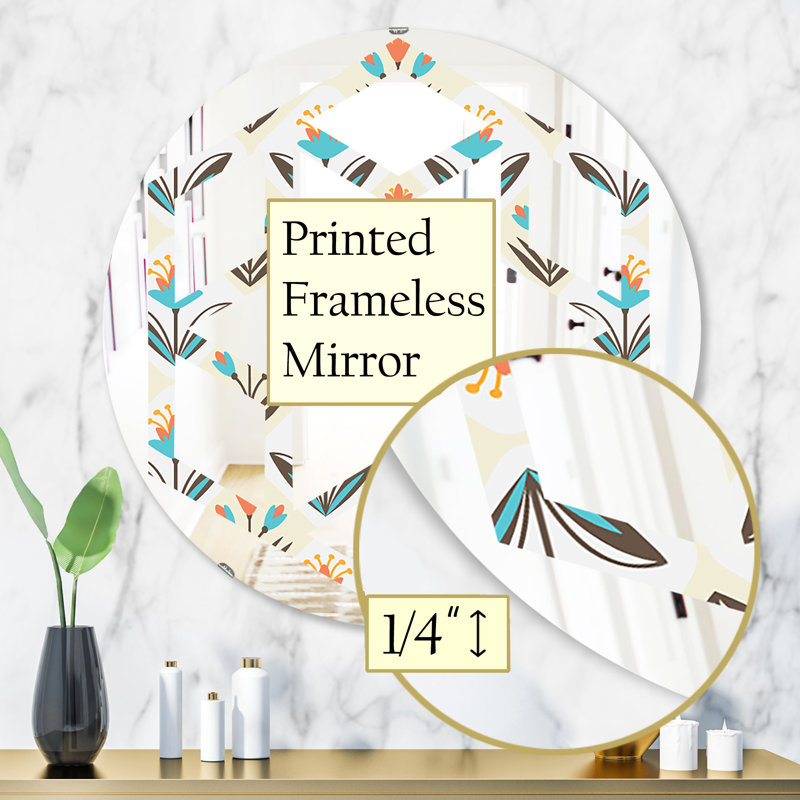 Miroir mural Hexagon Star, H 31,5 po x l po