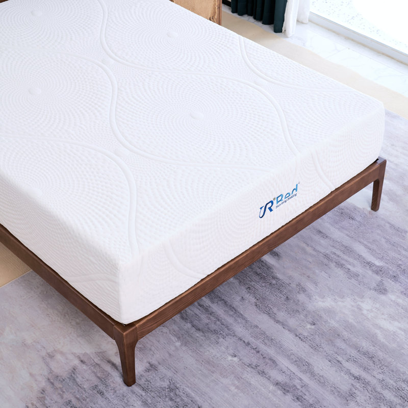 Matelas ferme en mousse viscoélastique 10 "Eco-Firendly, Grand lit