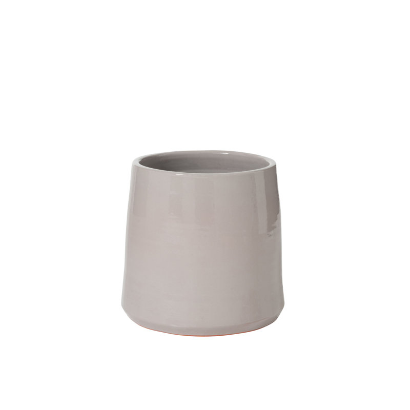 Isaacs Ceramic Pot Planter, Grey, 32cm H 31cm W 31cm D