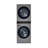LG Single Unit Front Load WashTower with Center Control 4.5 cu. ft. Washer and 7.4 cu. ft. Electric Dryer-77993426
