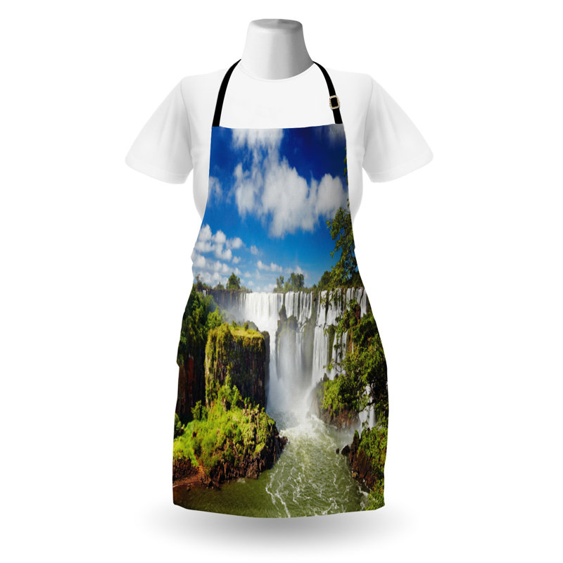 No Pattern Bib Apron