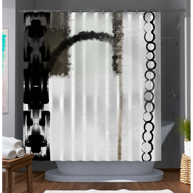 Rideau de douche fragrance Happy Designer
