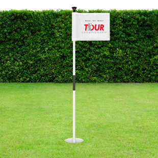 Ensemble de drapeaux de golf pour cour arrière