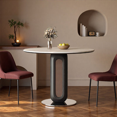 Table ronde Modern Rock Beige