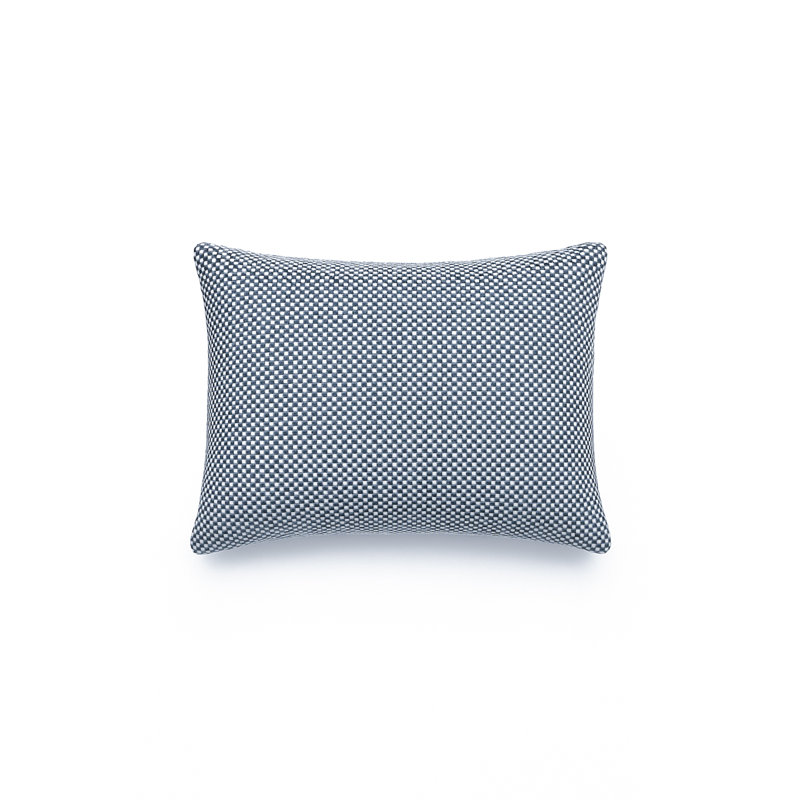 Outdoor Living Throw Pillow, Navy Blue, Rectangle 14" H x 20" W, Pillow Cover Only - No Insert