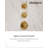 Tinian Thermostatic Shower System with Split Control Panel Dual 12" & 6" shower head, Handheld Shower -87415222