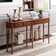 Coastal Solid Wood Double Hall Console Table
