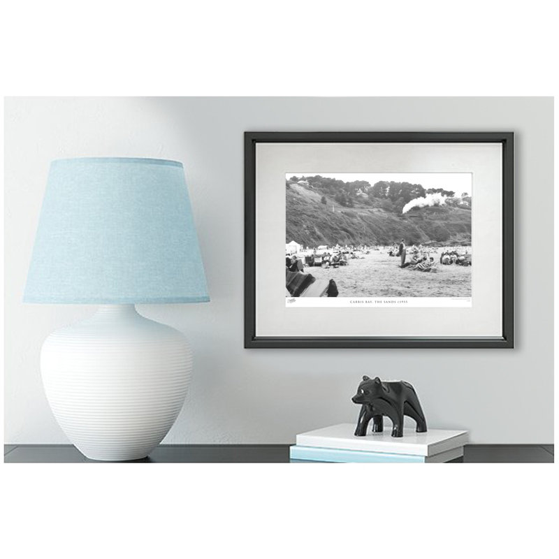 Carbis Bay, The Sands C1955 - Single Picture Frame Print, 40cm H x 50cm W x 2.3cm D