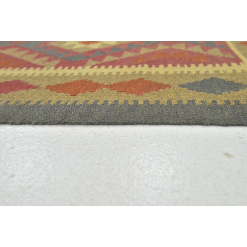 Tapis intérieur en laine 3 pi 2 po x 4 pi 10 po one-of-kind-noué la main Lorain