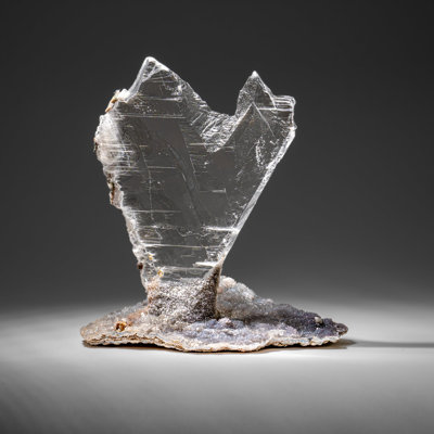 Gypsum Var. Selenite on Matrix from Rio Grande do Sul, Brazil (4.2 lbs)