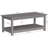 Albrecht Solid Pine Wood Shaker Coffee Table - Timeless simplicity and elegance by Red Barrel Studio.-1877592489