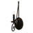 Estrella Steel Candle Wall Light