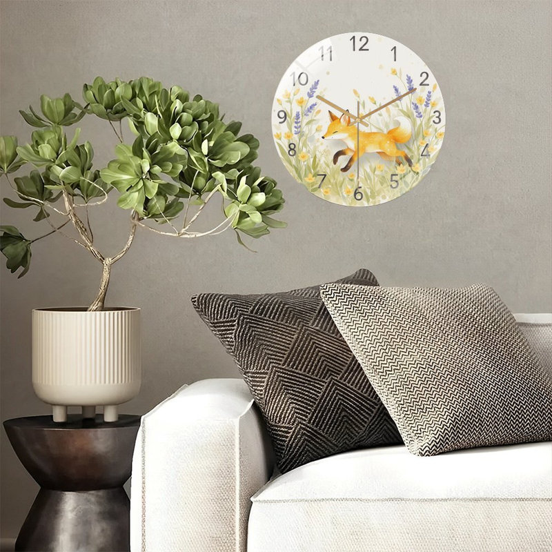Horloge murale 12 po