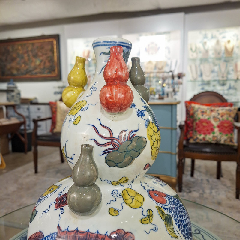 Vase Famille Verte