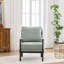 Chaise d'appoint avec cadre en bois tourné et solide-493307269